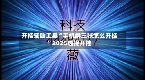 开挂辅助工具“手机拼三张怎么开挂”2025透视开挂-第2张图片