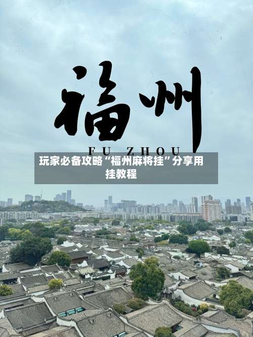 玩家必备攻略“福州麻将挂	”分享用挂教程-第3张图片