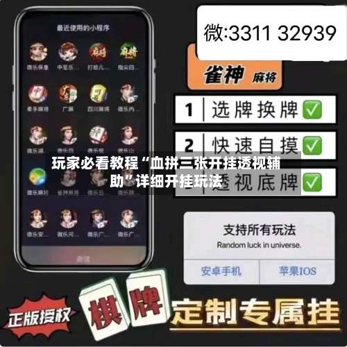 玩家必看教程“血拼三张开挂透视辅助”详细开挂玩法-第1张图片