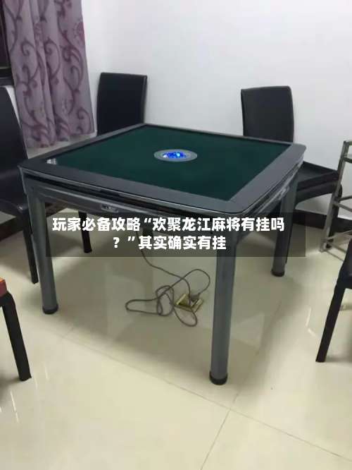 玩家必备攻略“欢聚龙江麻将有挂吗？”其实确实有挂-第2张图片