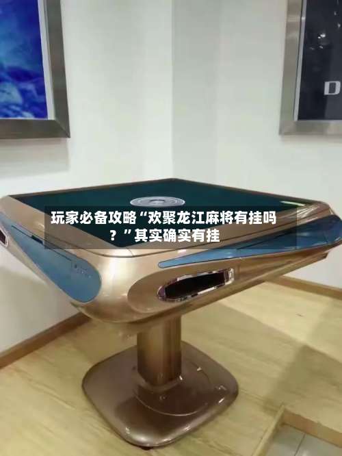 玩家必备攻略“欢聚龙江麻将有挂吗？”其实确实有挂-第3张图片