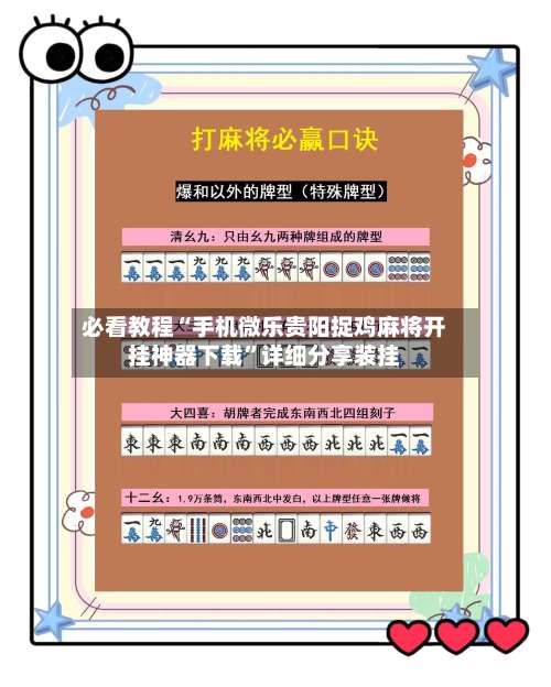 必看教程“手机微乐贵阳捉鸡麻将开挂神器下载”详细分享装挂-第3张图片