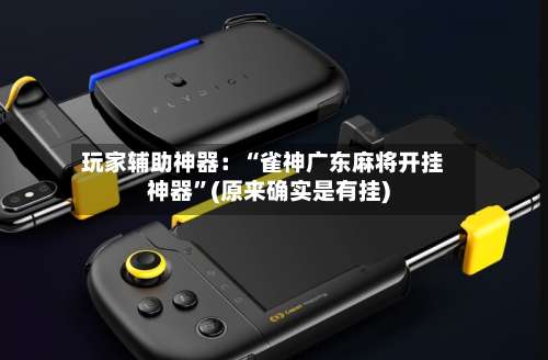 玩家辅助神器：“雀神广东麻将开挂神器	”(原来确实是有挂)-第3张图片