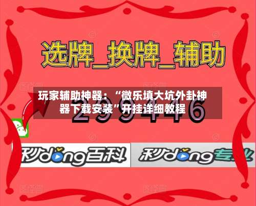 玩家辅助神器：“微乐填大坑外卦神器下载安装”开挂详细教程-第2张图片