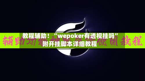 教程辅助！“wepoker有透视挂吗”附开挂脚本详细教程-第1张图片