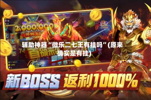 辅助神器“微乐二七王有挂吗”(原来确实是有挂)-第3张图片
