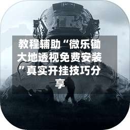 教程辅助“微乐锄大地透视免费安装”真实开挂技巧分享-第1张图片