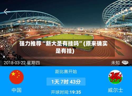 强力推荐“新大圣有挂吗”(原来确实是有挂)-第3张图片