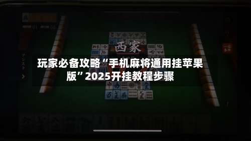 玩家必备攻略“手机麻将通用挂苹果版	”2025开挂教程步骤-第2张图片