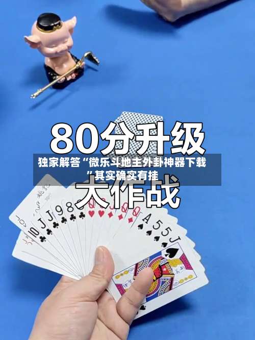 独家解答“微乐斗地主外卦神器下载	”其实确实有挂-第1张图片