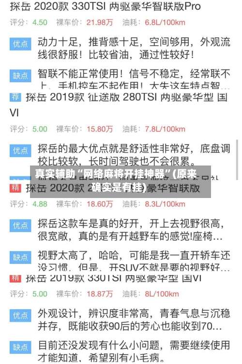 真实辅助“网络麻将开挂神器	”(原来确实是有挂)-第2张图片