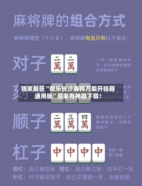 独家解答“微乐长沙麻将万能开挂器通用版	”原来有神器下载！-第1张图片