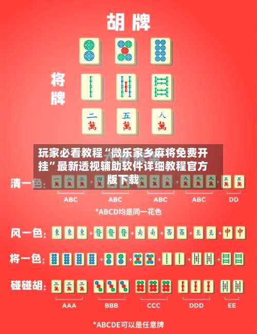 玩家必看教程“微乐家乡麻将免费开挂	”最新透视辅助软件详细教程官方版下载-第1张图片