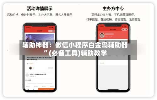 辅助神器：微信小程序白金岛辅助器	”(必备工具)辅助教学-第2张图片