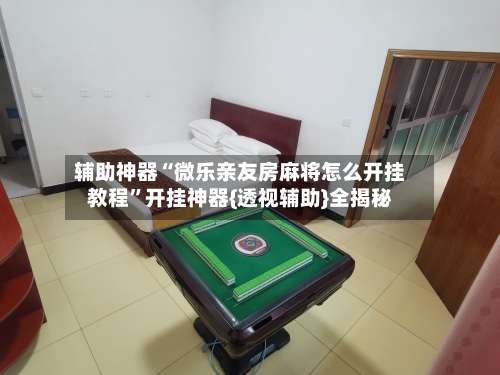 辅助神器“微乐亲友房麻将怎么开挂教程”开挂神器{透视辅助}全揭秘-第3张图片