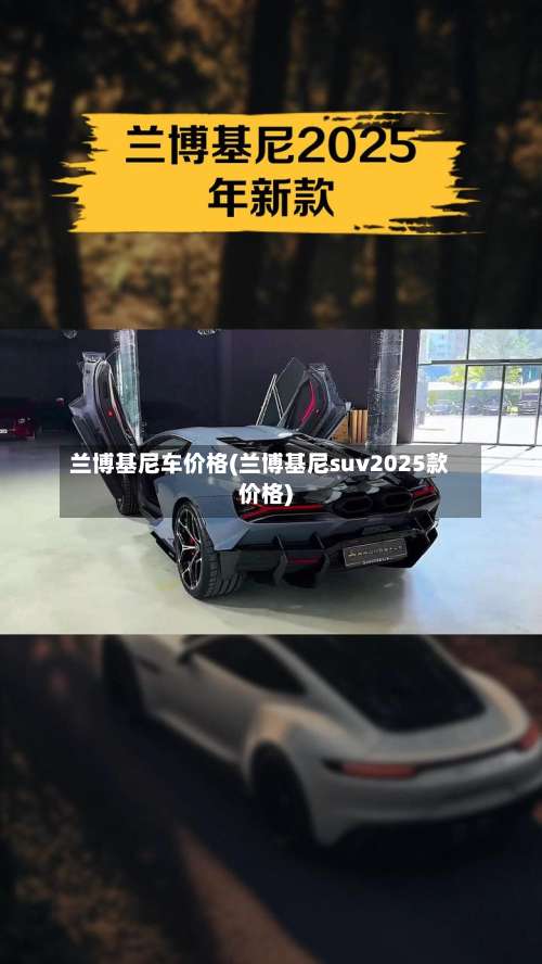 兰博基尼车价格(兰博基尼suv2025款价格)-第1张图片