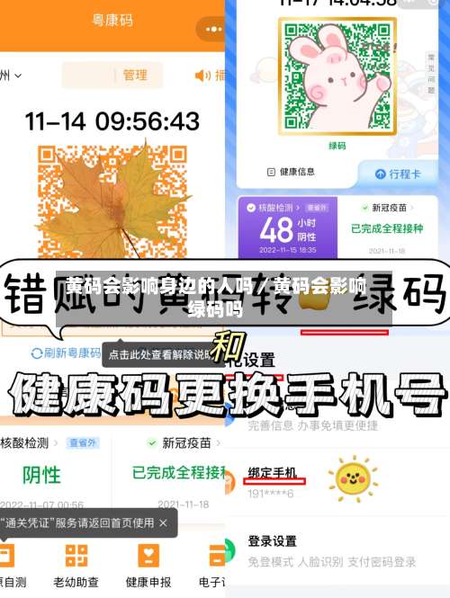 黄码会影响身边的人吗／黄码会影响绿码吗-第2张图片