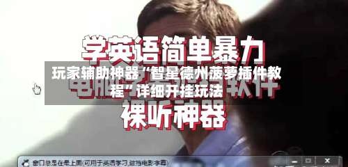 玩家辅助神器“智星德州菠萝插件教程”详细开挂玩法-第1张图片