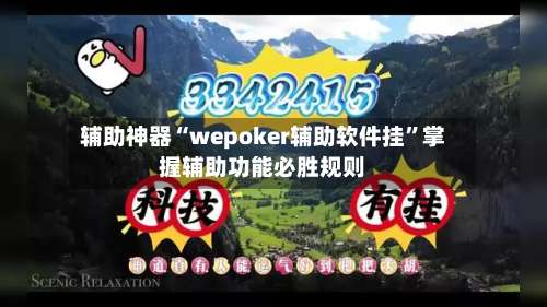辅助神器“wepoker辅助软件挂”掌握辅助功能必胜规则-第3张图片
