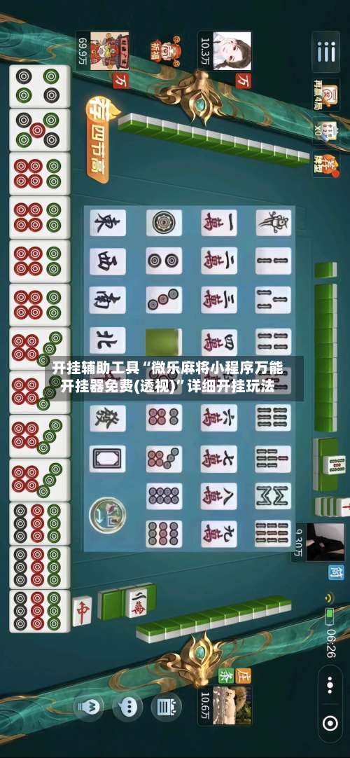 开挂辅助工具“微乐麻将小程序万能开挂器免费(透视)”详细开挂玩法-第3张图片