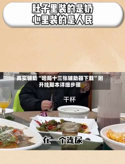 真实辅助“哈局十三张辅助器下载”附开挂脚本详细步骤-第2张图片
