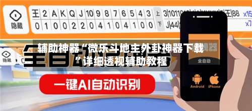 辅助神器“微乐斗地主外卦神器下载”详细透视辅助教程-第1张图片