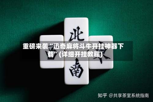 重磅来袭“迅奇麻将斗牛开挂神器下载”(详细开挂教程)-第2张图片