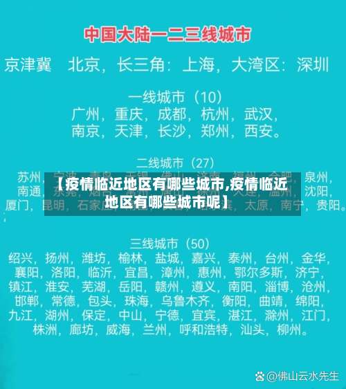 【疫情临近地区有哪些城市,疫情临近地区有哪些城市呢】-第1张图片