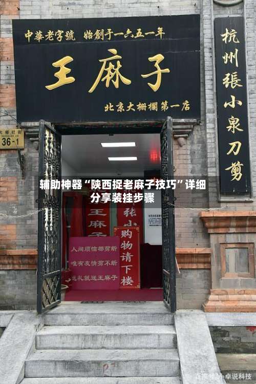 辅助神器“陕西捉老麻子技巧”详细分享装挂步骤-第1张图片