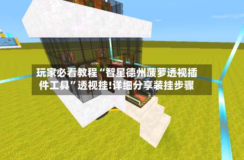 玩家必看教程“智星德州菠萝透视插件工具	”透视挂!详细分享装挂步骤-第2张图片