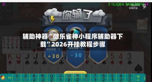 辅助神器“微乐雀神小程序辅助器下载”2026开挂教程步骤-第2张图片