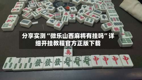 分享实测“微乐山西麻将有挂吗”详细开挂教程官方正版下载-第3张图片