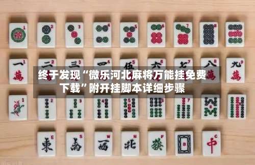 终于发现“微乐河北麻将万能挂免费下载	”附开挂脚本详细步骤-第1张图片