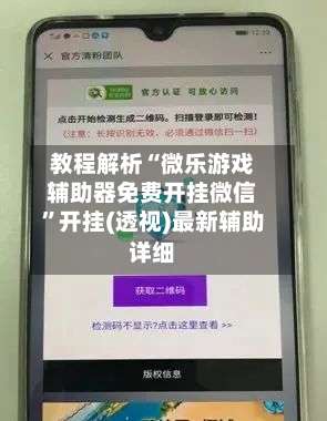 教程解析“微乐游戏辅助器免费开挂微信”开挂(透视)最新辅助详细-第1张图片