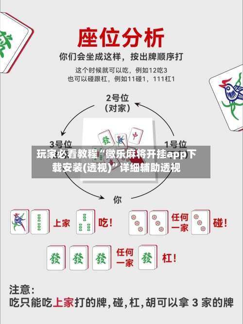 玩家必看教程“微乐麻将开挂app下载安装(透视)”详细辅助透视-第1张图片