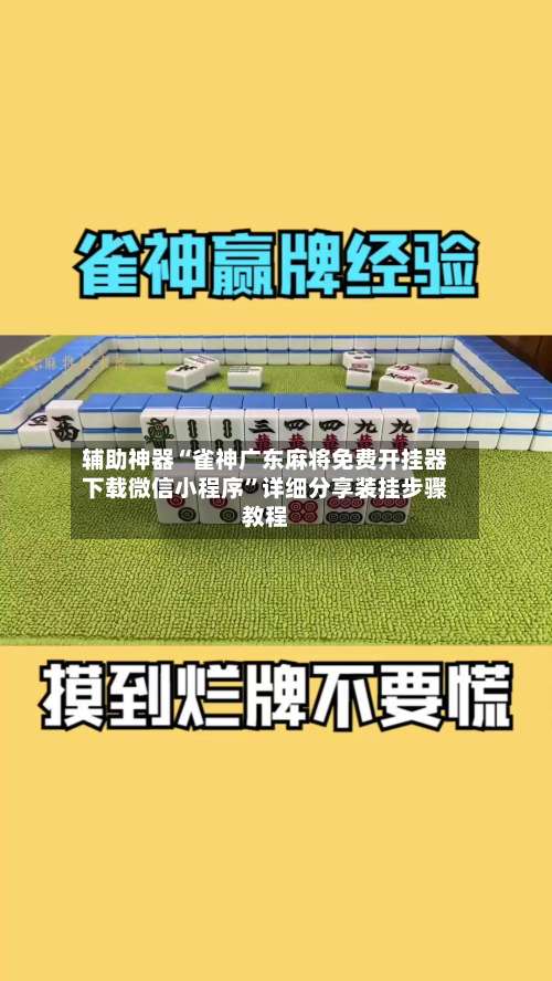 辅助神器“雀神广东麻将免费开挂器下载微信小程序	”详细分享装挂步骤教程-第1张图片
