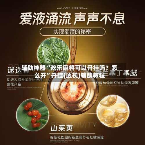 辅助神器“欢乐麻将可以开挂吗？怎么开	”开挂(透视)辅助教程-第1张图片