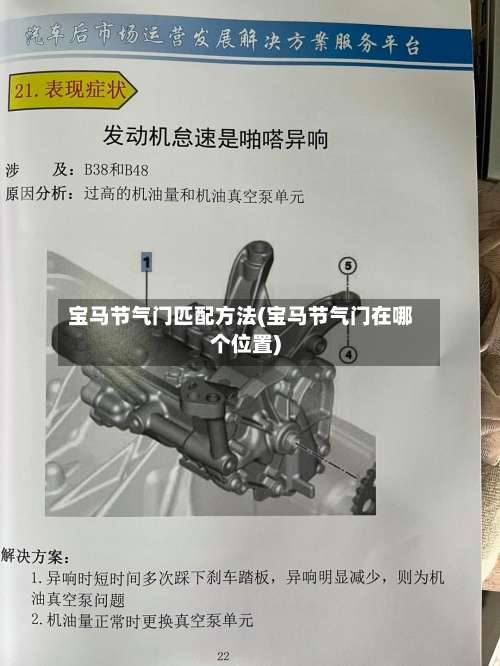 宝马节气门匹配方法(宝马节气门在哪个位置)-第1张图片