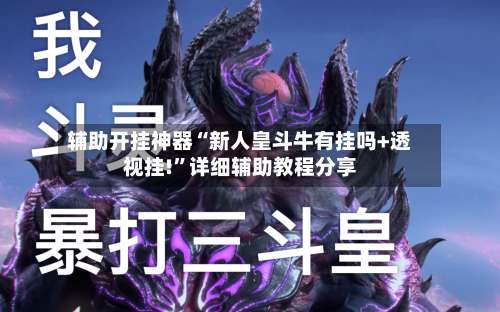 辅助开挂神器“新人皇斗牛有挂吗+透视挂!”详细辅助教程分享-第1张图片