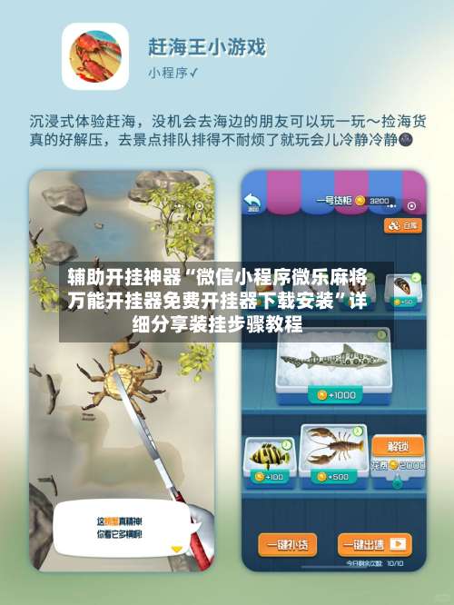 辅助开挂神器“微信小程序微乐麻将万能开挂器免费开挂器下载安装	”详细分享装挂步骤教程-第3张图片