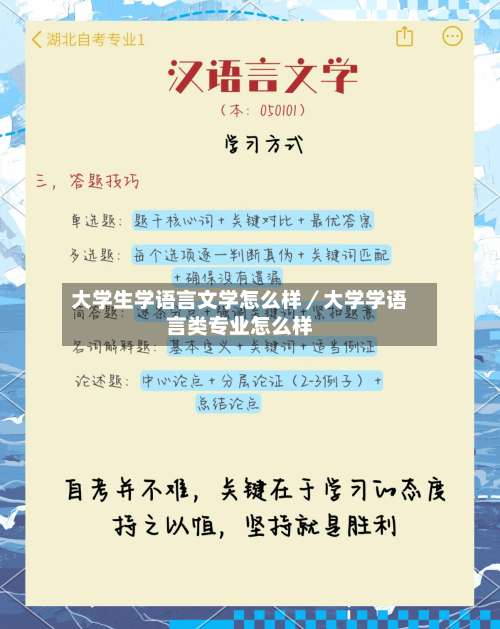 大学生学语言文学怎么样／大学学语言类专业怎么样-第2张图片