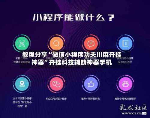 教程分享“微信小程序功夫川麻开挂神器”开挂科技辅助神器手机-第1张图片