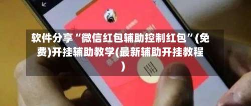 软件分享“微信红包辅助控制红包	”(免费)开挂辅助教学(最新辅助开挂教程)-第2张图片