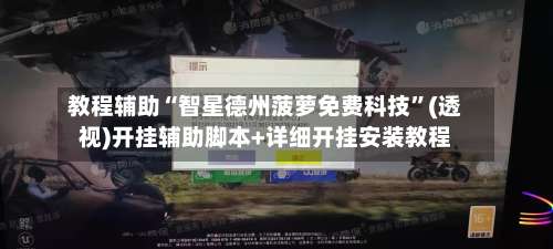 教程辅助“智星德州菠萝免费科技”(透视)开挂辅助脚本+详细开挂安装教程-第2张图片