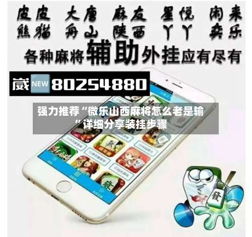 强力推荐“微乐山西麻将怎么老是输”详细分享装挂步骤-第2张图片