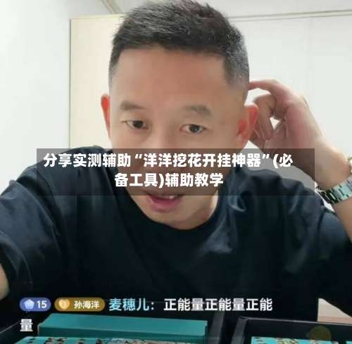 分享实测辅助“洋洋挖花开挂神器	”(必备工具)辅助教学-第2张图片