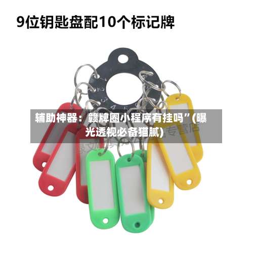 辅助神器：赣牌圈小程序有挂吗”(曝光透视必备猫腻)-第1张图片