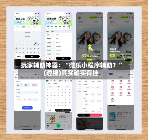 玩家辅助神器：“微乐小程序辅助？”(透视)其实确实有挂-第2张图片