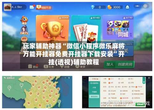 玩家辅助神器“微信小程序微乐麻将万能开挂器免费开挂器下载安装	”开挂(透视)辅助教程-第2张图片