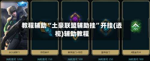 教程辅助“土豪联盟辅助挂”开挂(透视)辅助教程-第1张图片